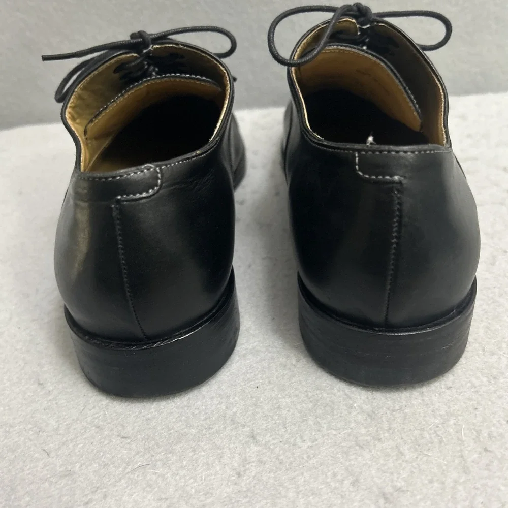 Cole Haan 9.5 M Grand OS Cap‎ Toe Oxford Black C12913 Lace Up Dress Shoes